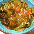 鶏唐揚げの甘酢炒め