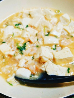 簡単旨い海老麻婆豆腐-レシピのメイン写真