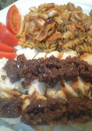 鶏胸肉の熟味酢ソース添え-レシピのメイン写真