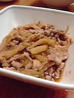 豚肉と大根となすの甘辛炒め-レシピのメイン写真