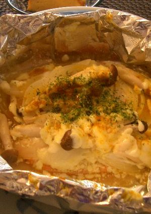 鮭のカレーマヨ味ホイル蒸し-レシピのメイン写真