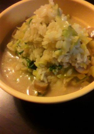 豆乳スープの中華おじや-レシピのメイン写真
