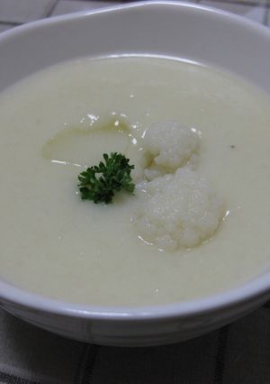 カリフラワーの和風スープ-レシピのメイン写真