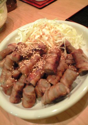 肉巻ごぼう大量生産！-レシピのメイン写真