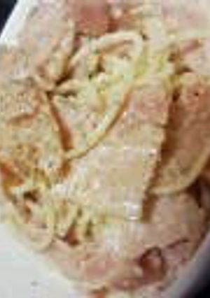 簡単ベーコンと明太子パスタ-レシピのメイン写真