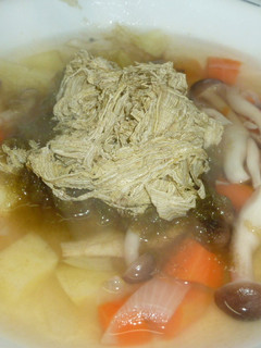昆布茶で茶♪チャ♪ちゃ♪スープ☆-レシピのメイン写真