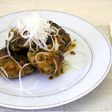 高野豆腐で☆スタミナ照り焼きニラバーグ