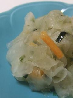 お茶漬け海苔の素で♪もむだけ漬物-レシピのメイン写真