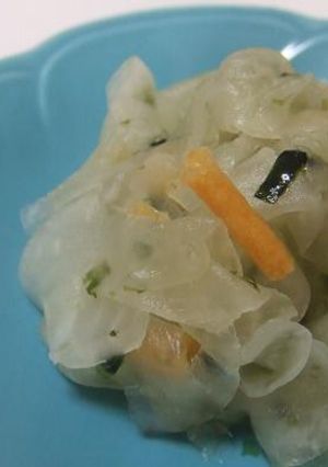 お茶漬け海苔の素で♪もむだけ漬物-レシピのメイン写真