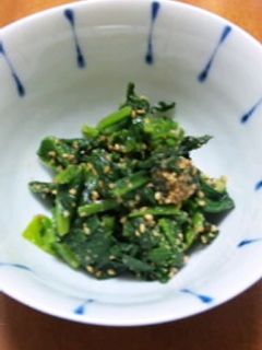 ほうれん草の胡麻和え-レシピのメイン写真