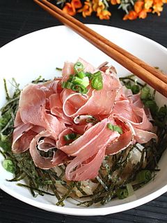 生ハムのバターライス丼-レシピのメイン写真