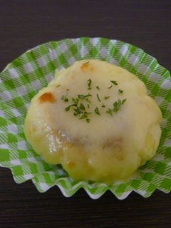 ヨーグルトマッシュのカレーチーズ焼き-レシピのメイン写真