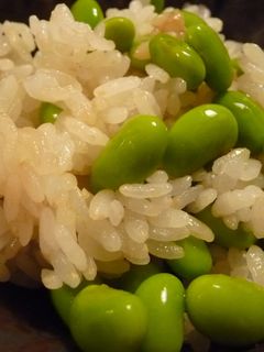 【 1分で♪枝豆ご飯。】-レシピのメイン写真