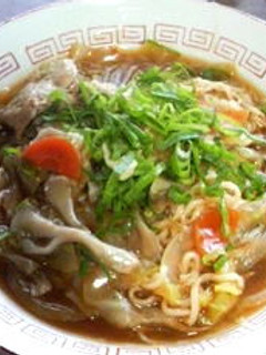 ランチに野菜あんかけインスタントラーメン-レシピのメイン写真