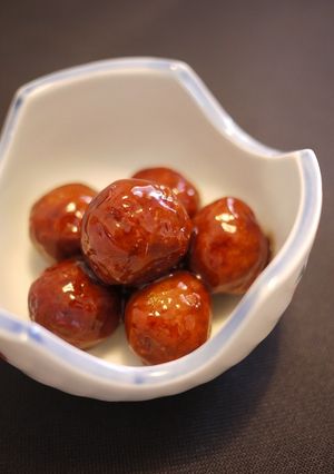 ふわふわ野菜ボールの熟味酢あんかけ☆-レシピのメイン写真
