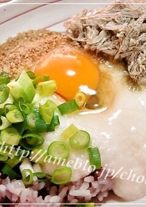 Wとろろごはん-レシピのメイン写真