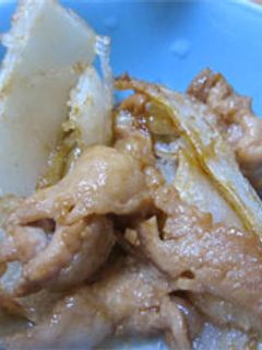 山ウドと豚肉の甘辛炒め-レシピのメイン写真