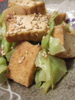 美味しい☆キャベツと厚揚げの蒸し煮☆-レシピのメイン写真