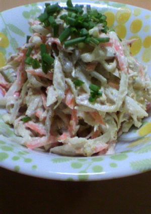 新ごぼうのめんたいマヨサラダ-レシピのメイン写真