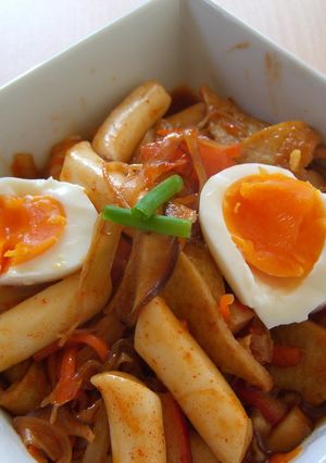 ☆余った野菜ｄｅ 韓国のトッポッキ☆-レシピのメイン写真