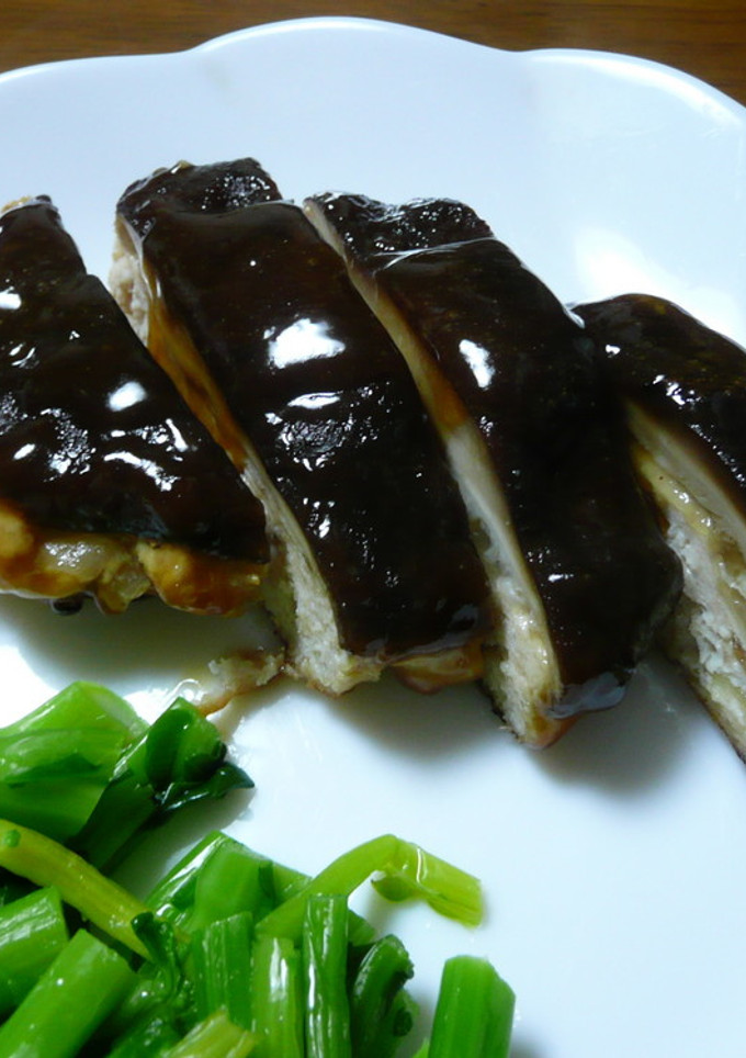 椎茸の松かさ焼の甘酢あん-レシピのメイン写真