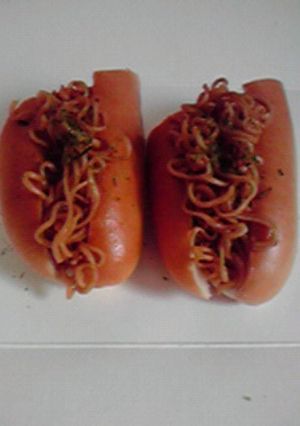 超簡単！手抜き焼きそばパン-レシピのメイン写真
