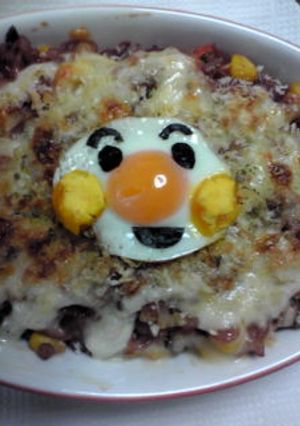 子供が喜ぶアンパンマントッピング-レシピのメイン写真