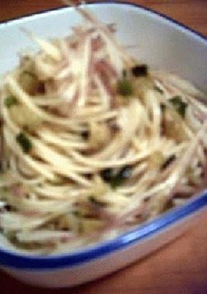 パスタ・なす＋アンチョビの和taste[冷製]-レシピのメイン写真
