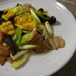 簡単♫ ふわプル卵・豚肉炒め