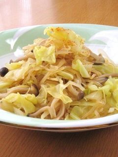 ∮ キャベツとシメジღすき焼き風 ∮-レシピのメイン写真