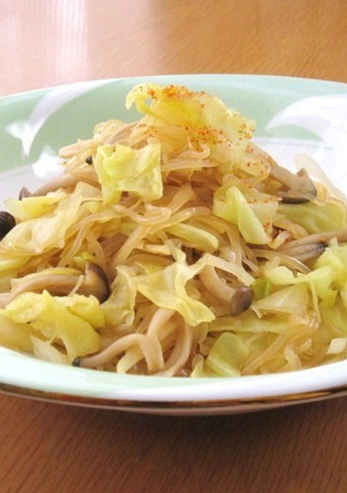∮ キャベツとシメジღすき焼き風 ∮-レシピのメイン写真