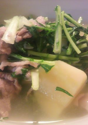 汁まで飲みたくなる塩肉じゃが-レシピのメイン写真