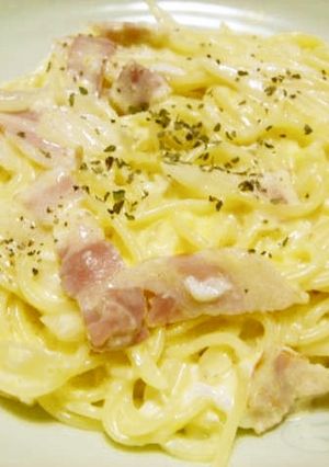 フライパンひとつで☆カルボナーラ-レシピのメイン写真