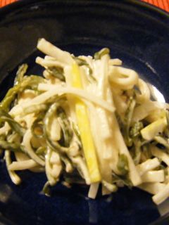 茎わかめの梅マヨサラダ-レシピのメイン写真