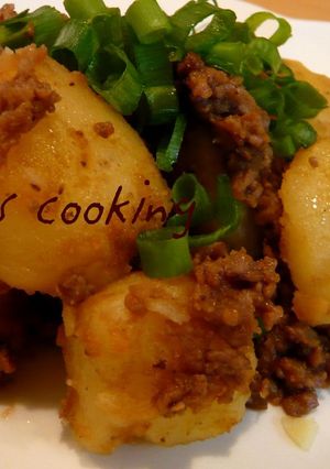 牛肉と新じゃがの味噌炒め-レシピのメイン写真