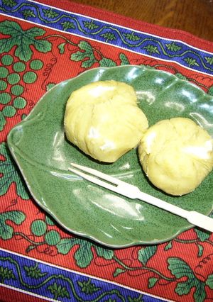 さつま芋の茶巾しぼり☆クリームチーズ入り-レシピのメイン写真