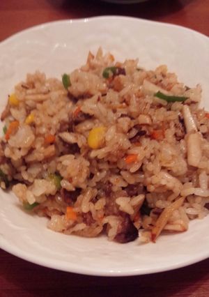 ごぼう入り焼き肉炒飯-レシピのメイン写真