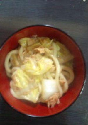 材料は3品だけ☆超簡単シーチキンうどん☆-レシピのメイン写真