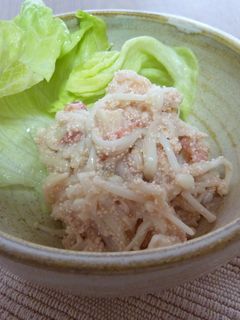 たらこパスタのような…たらこエノキ-レシピのメイン写真