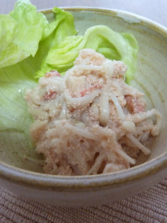 たらこパスタのような…たらこエノキ-レシピのメイン写真