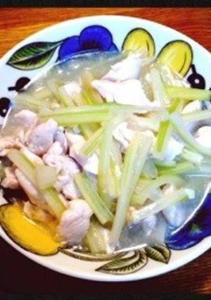 セロリと鶏ささみ炒め-レシピのメイン写真