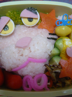 簡単!!ピンクパンサー★キャラ弁★-レシピのメイン写真