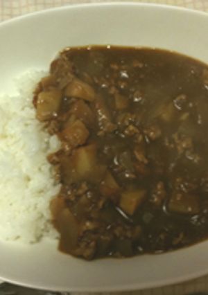 時短で簡単☆みんな大好き挽肉カレー-レシピのメイン写真
