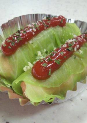 お弁当のおかず☆超簡単ロールキャベツ！-レシピのメイン写真