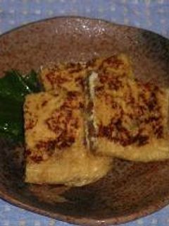 油揚げのはさみ焼き-レシピのメイン写真