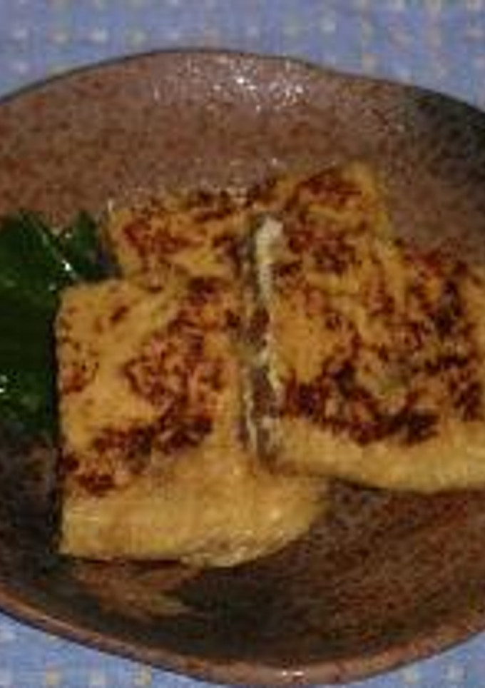 油揚げのはさみ焼き-レシピのメイン写真
