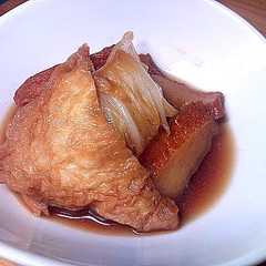 รูปของ ☆白菜とお揚げさんの煮物☆