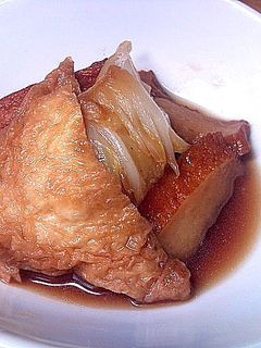 ☆白菜とお揚げさんの煮物☆-レシピのメイン写真