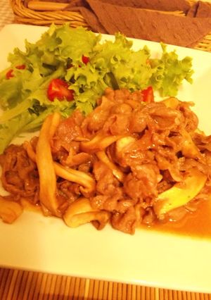 超簡単！やわらか美味しい豚肉の生姜焼き-レシピのメイン写真