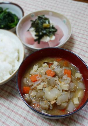 具だくさん☆「けの汁」～青森郷土料理だよ-レシピのメイン写真